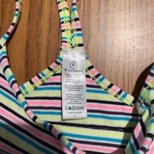 ivviva kids size 8 striped tank top